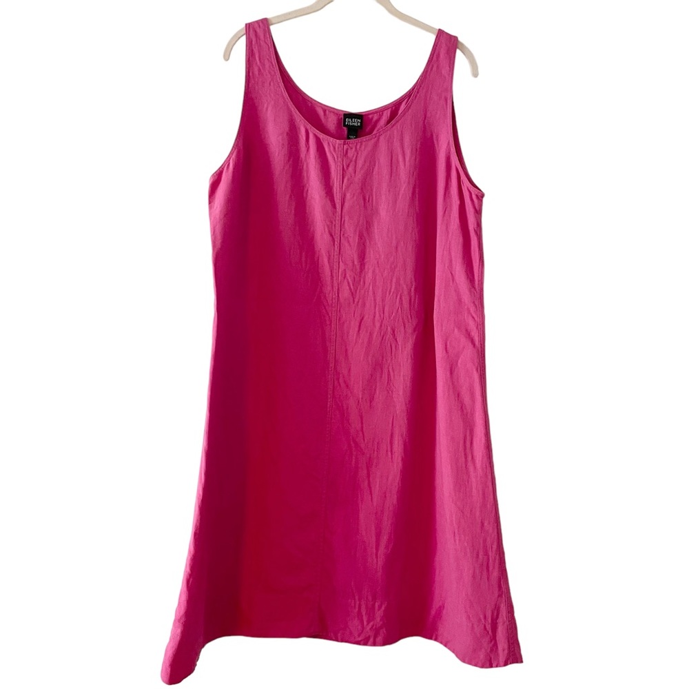 Eileen Fisher Pink Midi Dress